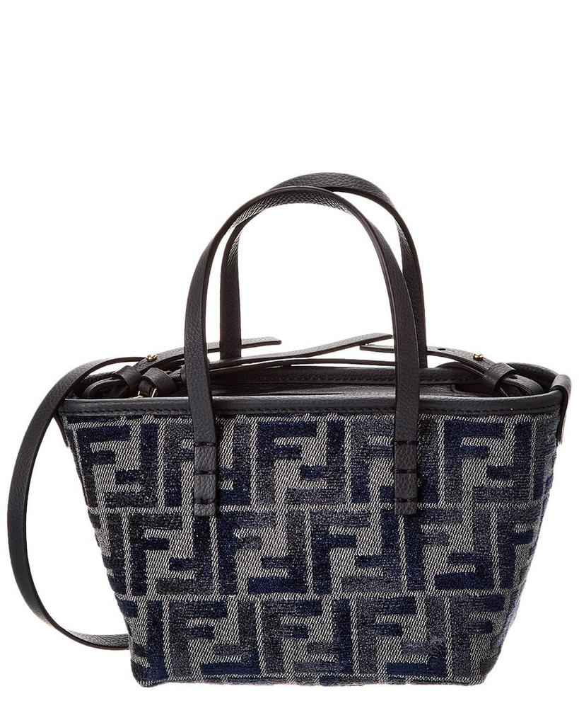 【FENDI】ROLL MINI TOTE BAG Fendi Fendi Roll FF Jacquard Small Tote Bag - Tote Bags