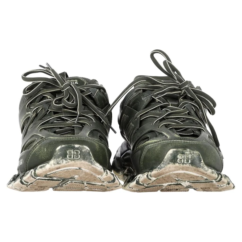 商品[二手商品] Balenciaga|Faded Track Sneakers in Green Polyurethane,价格¥2242,第2张图片详细描述