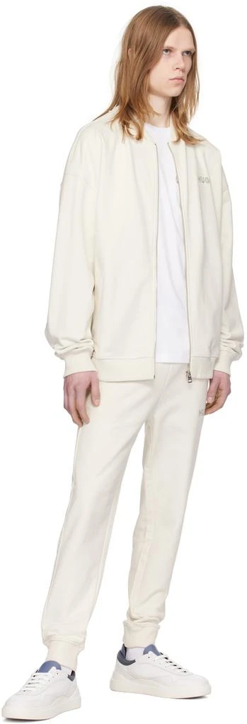 商品Hugo Boss|Off-White Embroidered Sweatpants,价格¥1178,第4张图片详细描述