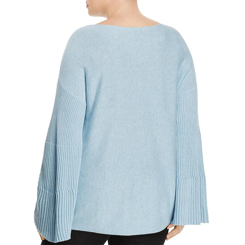 商品Vince Camuto|Vince Camuto Womens Plus Heathered Boatneck Pullover Sweater,价格¥145,第2张图片详细描述