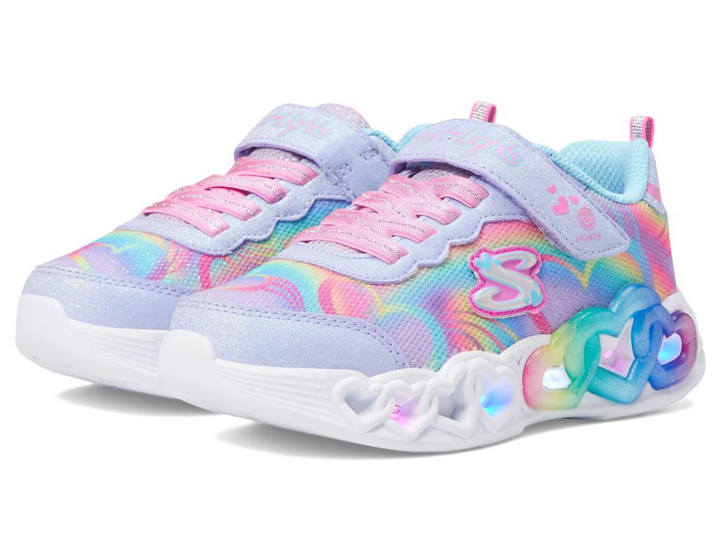 商品SKECHERS|Sport Lighted-Infinite Heart Lights 303750L (Little Kid/Big Kid),价格¥354,第1张图片