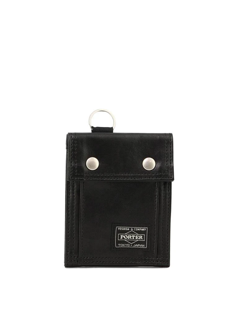 商品Porter Yoshida|Free Style Wallets & Card Holders Black,价格¥1057,第1张图片