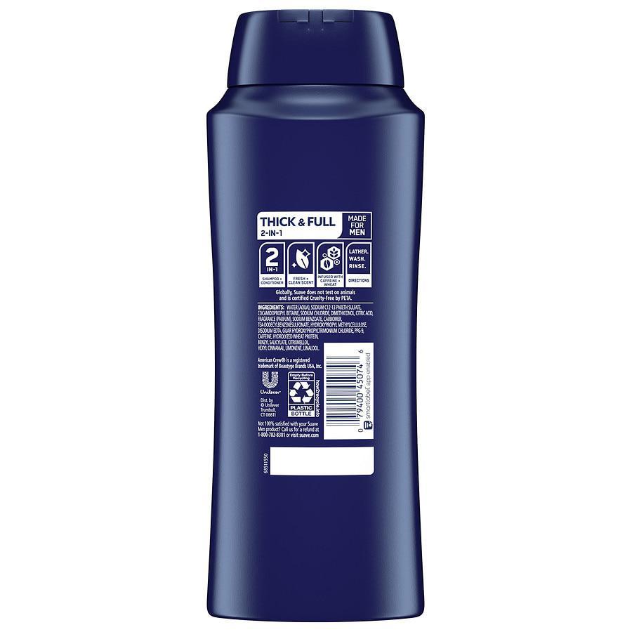 商品Suave|Thick & Full 2 in 1 Shampoo and Conditioner,价格¥38,第4张图片详细描述