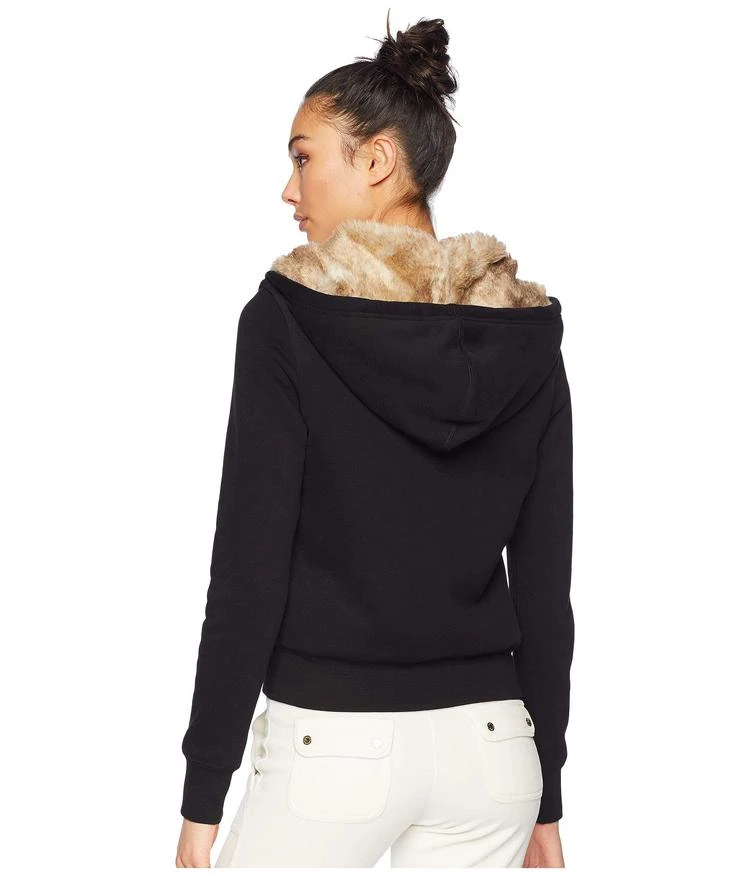 商品Juicy Couture|French Terry Reversible Faux Fur Robertson Jacket,价格¥383,第3张图片详细描述