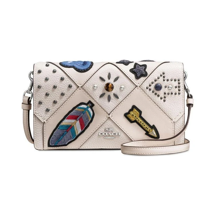 商品Coach|徽章单肩斜跨小皮包,价格¥1318,第1张图片