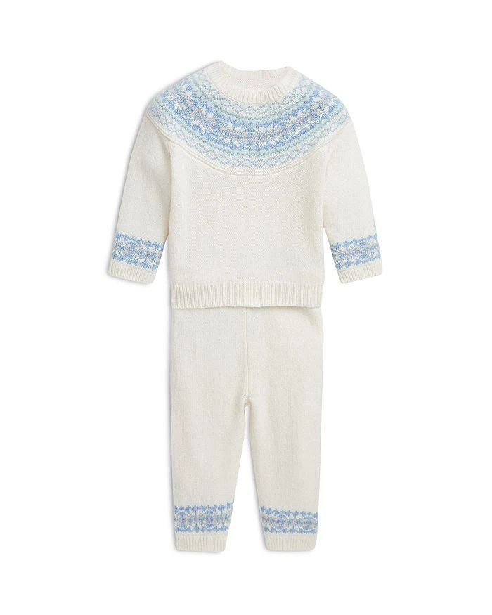 商品Ralph Lauren|Boys' Fair Isle Sweater & Pants Set - Baby,价格¥717,第1张图片