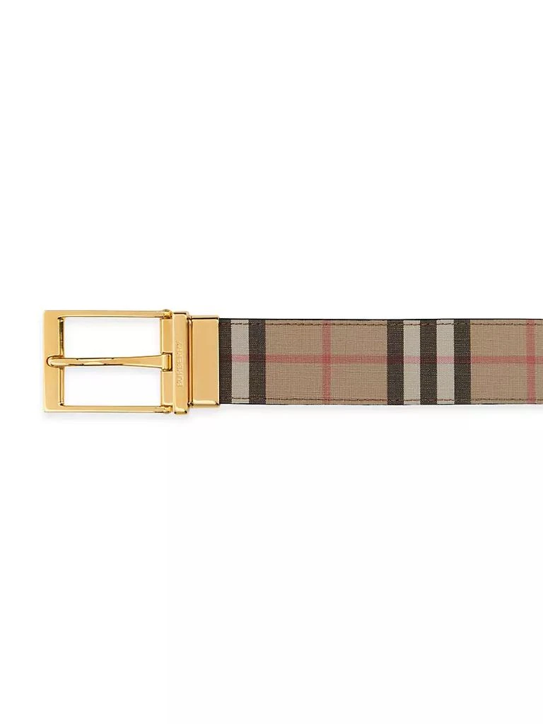 商品Burberry|Louis Check Belt,价格¥3826,第2张图片详细描述