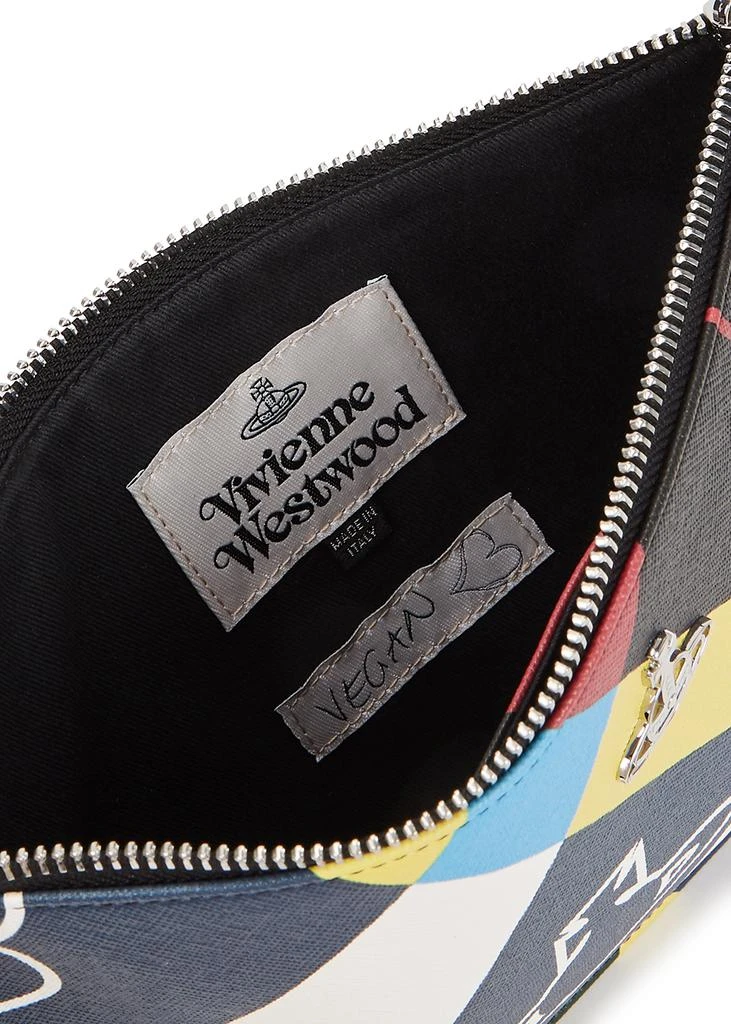 商品Vivienne Westwood|Printed faux leather pouch,价格¥1418,第4张图片详细描述