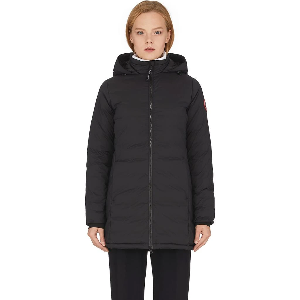 商品Canada Goose|Lodge Matte Finish Hooded Jacket - Black,价格¥5685,第1张图片