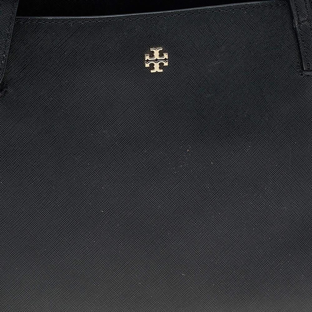 商品[二手商品] Tory Burch|Tory Burch Black Leather Medium York Buckle Tote,价格¥1176,第7张图片详细描述