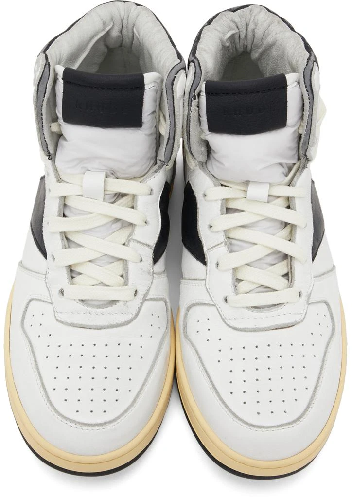 商品Rhude|白色 & 黑色 Rhecess Hi 男款运动鞋,价格¥1890,第5张图片详细描述