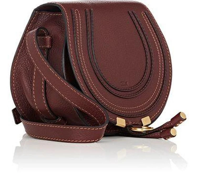 商品Chloé|Marcie Small Saddle Bag,价格¥4571,第3张图片详细描述