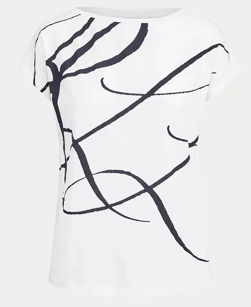 商品Ralph Lauren|Logo-Print Short-Sleeve Top,价格¥449,第5张图片详细描述