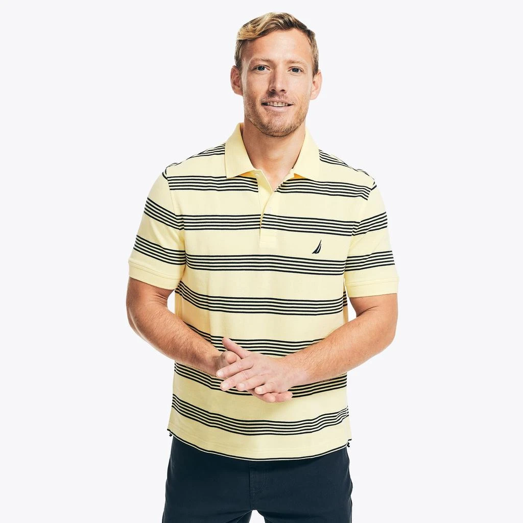 Nautica Mens Classic Fit Striped Polo 商品