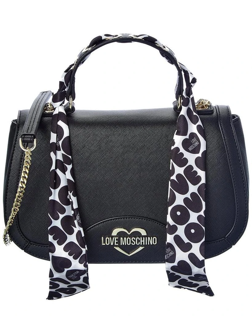 商品Moschino|Love Moschino Scarf Shoulder Bag,价格¥931,第1张图片