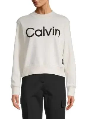 商品Calvin Klein|Logo Drop Shoulder Sweatshirt,价格¥160,第1张图片