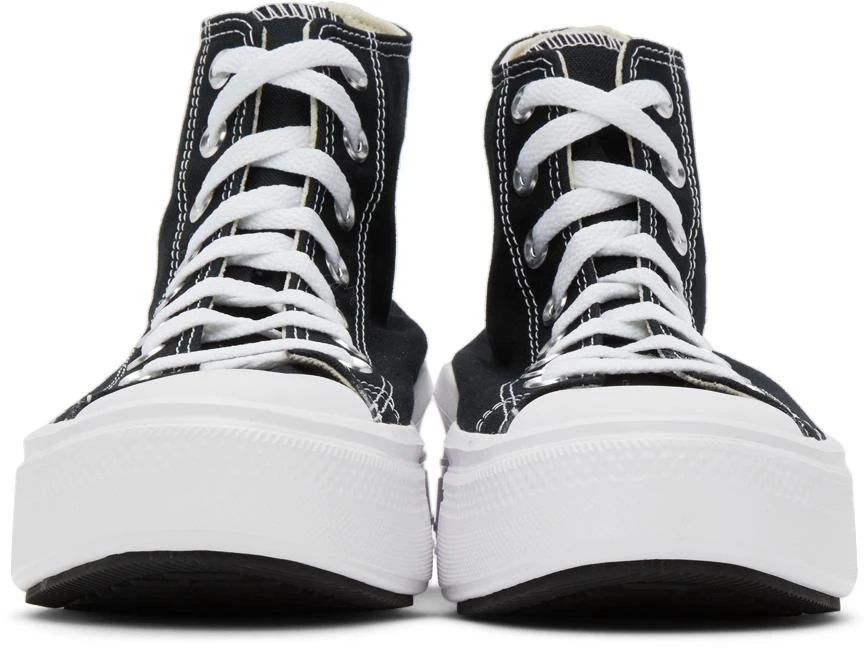 商品Converse|Black & White Chuck Taylor All Star Move High Sneakers,价格¥370,第2张图片详细描述