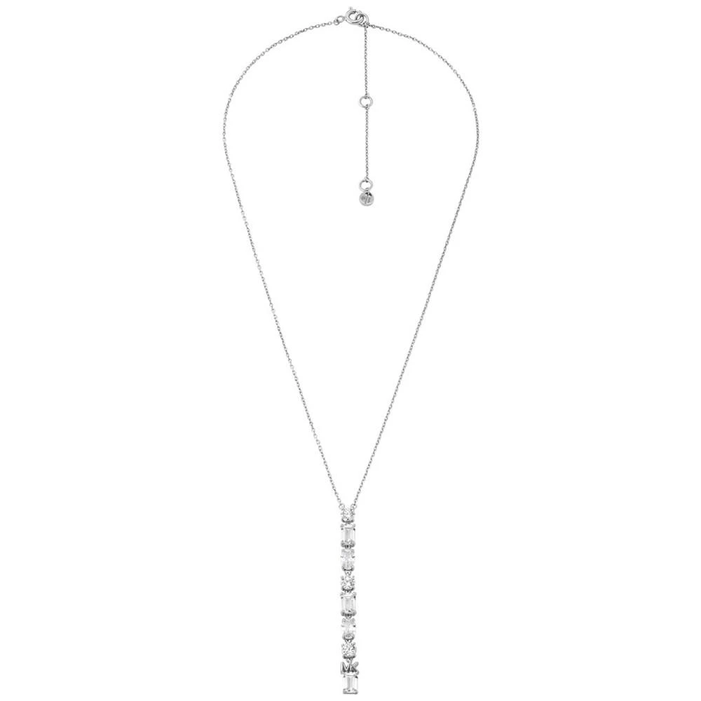 商品Michael Kors|Sterling Silver Mixed Stone Lariat Necklace,价格¥1469,第2张图片详细描述