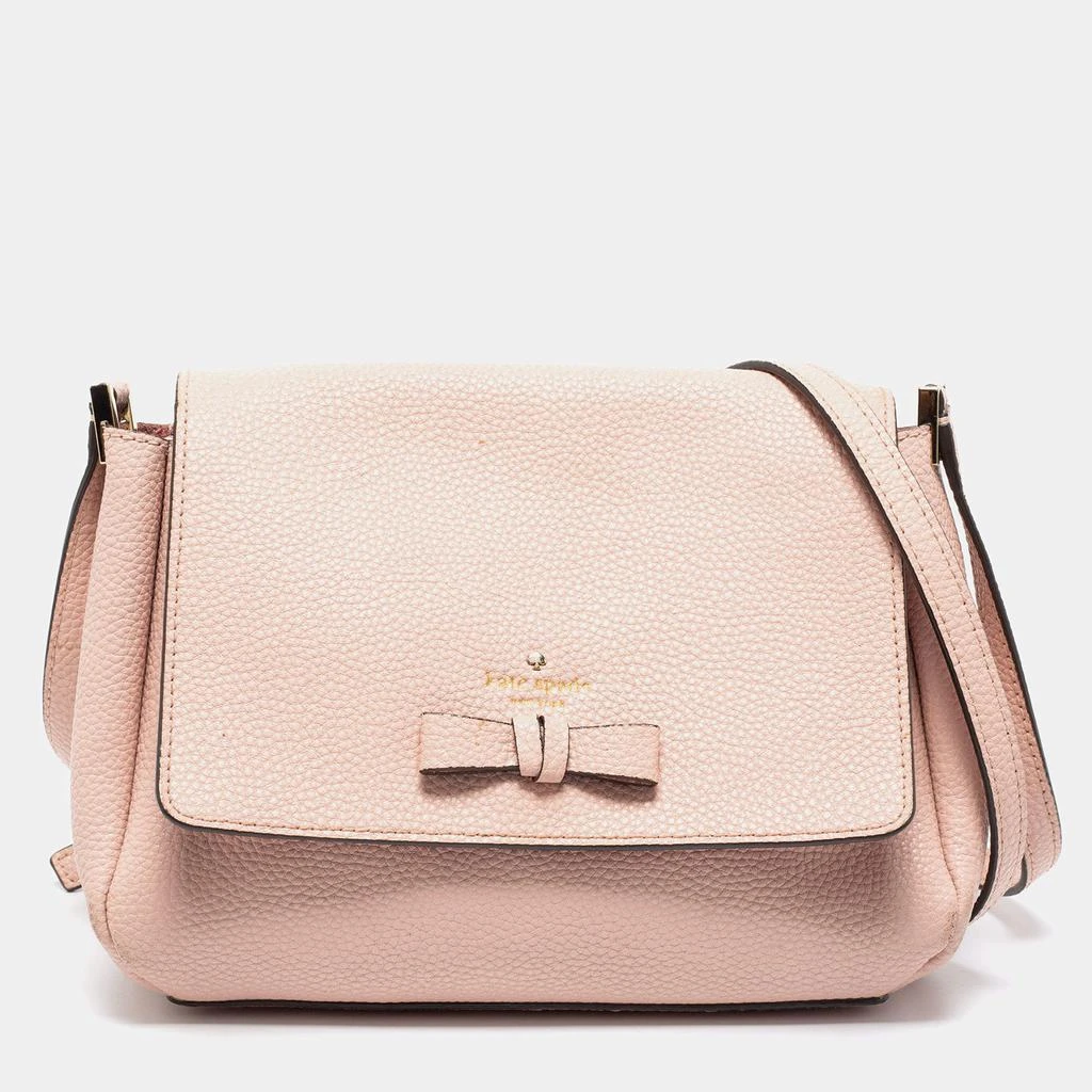 商品[二手商品] Kate Spade|Kate Spade Light Pink Leather Pershing Street Ava Crossbody Bag,价格¥801,第1张图片