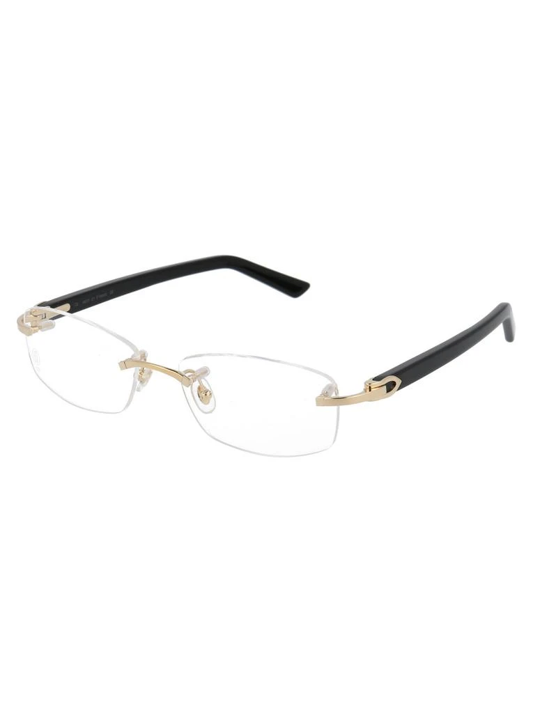 商品Cartier|Cartier Rimless Rectangular Frame Glasses,价格¥5626,第2张图片详细描述