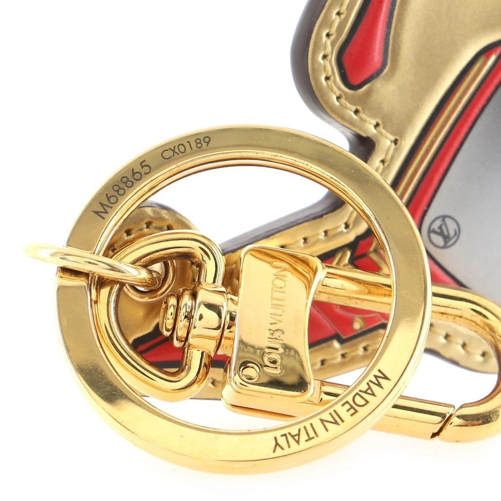 商品[二手商品] Louis Vuitton|Louis Vuitton Gold-tone Printed Leather and Monogram Canvas 1.1 Millionaire Mini Icons Bag Charm,价格¥4724,第4张图片详细描述