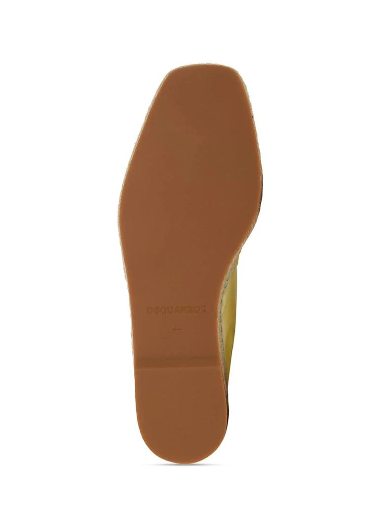 商品DSQUARED2|Organic Cotton Canvas Espadrilles,价格¥1937,第5张图片详细描述