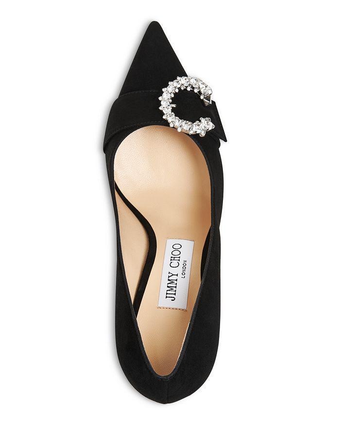 商品Jimmy Choo|Women's Saresa 85 Embellished Pumps,价格¥6881,第5张图片详细描述