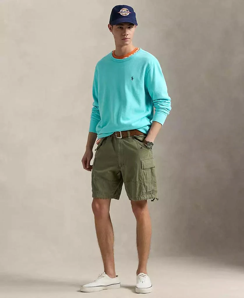 商品Ralph Lauren|Men's Cotton Terry Crewneck Sweatshirt,价格¥370,第4张图片详细描述
