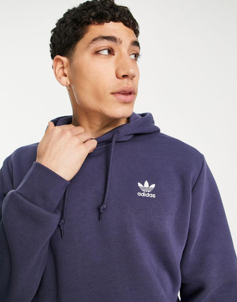 商品Adidas|adidas Originals Essentials hoodie in shadow navy,价格¥324,第5张图片详细描述