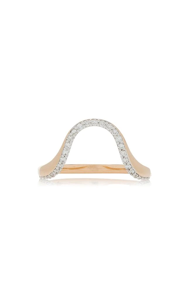 商品Marie Mas|Marie Mas - Aura 18K Rose Gold Diamond Ring - Pink - US 7.5 - Moda Operandi - Gifts For Her,价格¥22889,第1张图片