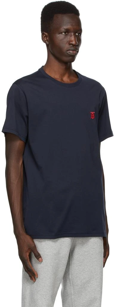 商品Burberry|海军蓝 TB Monogram New Parker T 恤,价格¥2761,第2张图片详细描述