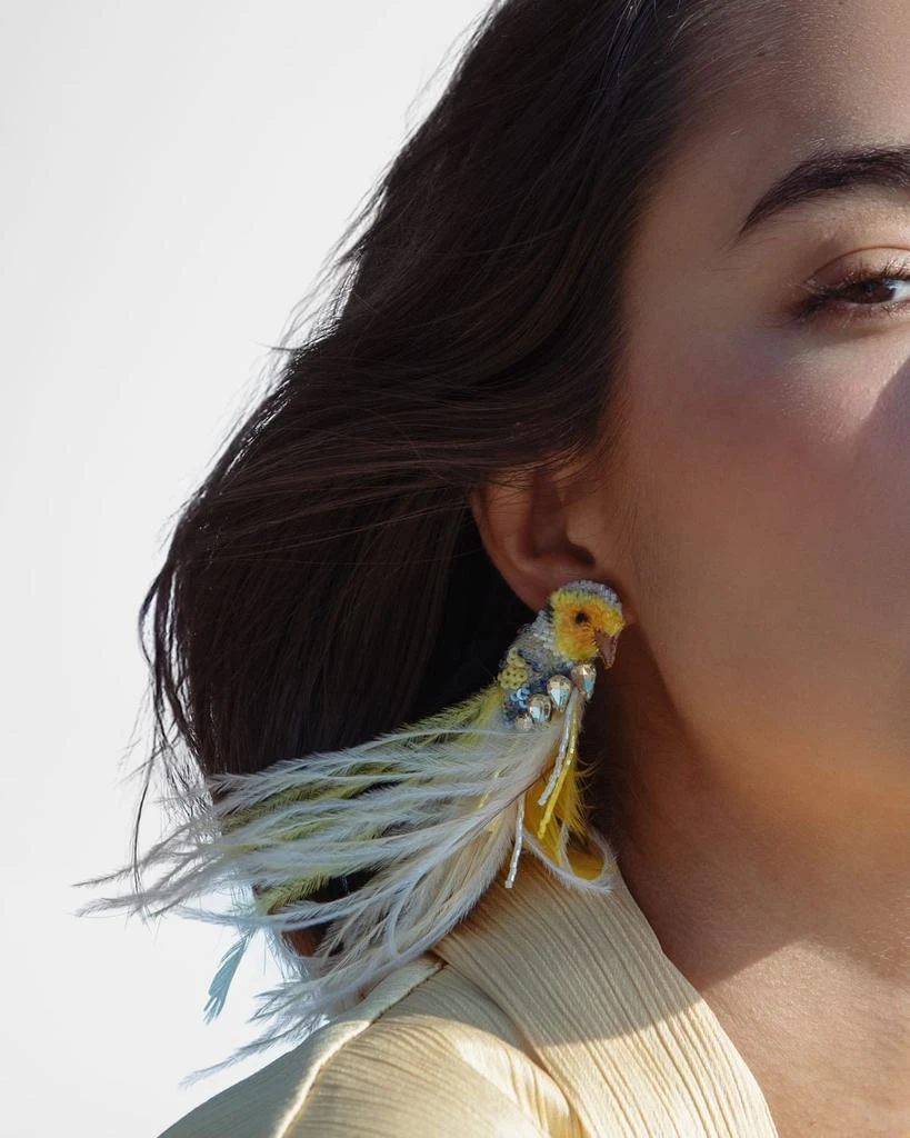 商品Mignonne Gavigan|Amarillo Bird Earrings,价格¥2675,第2张图片详细描述