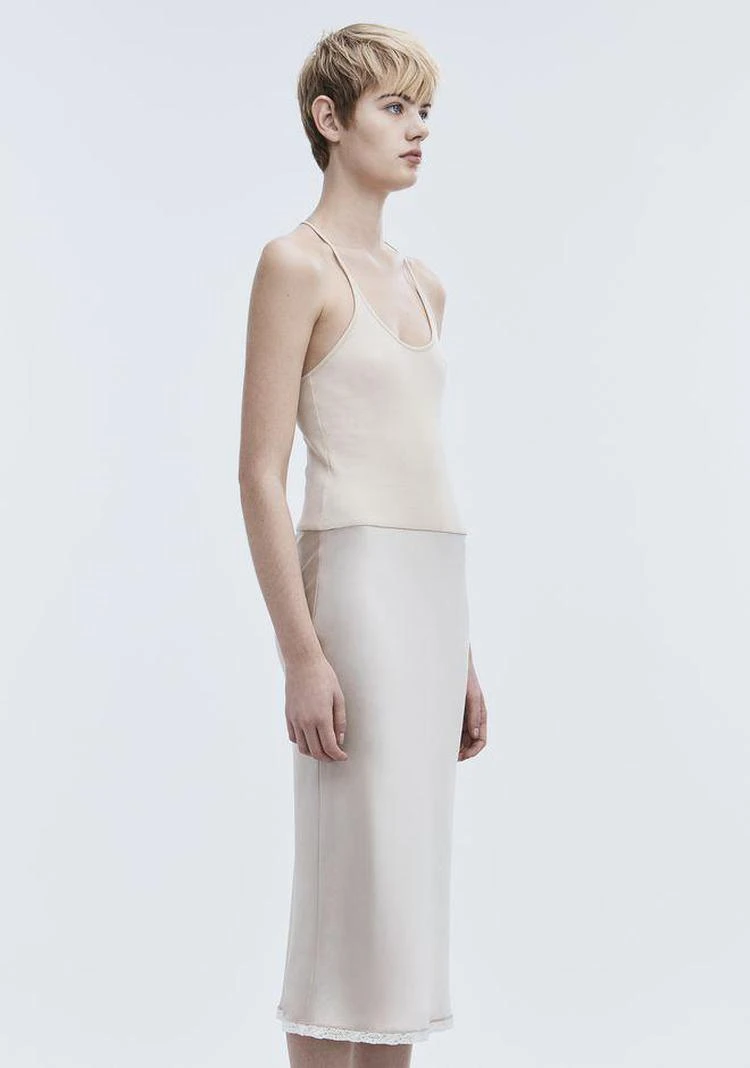 商品Alexander Wang|SATIN COMBO DRESS,价格¥1280,第5张图片详细描述