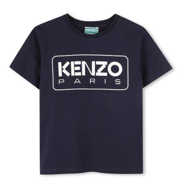 商品Kenzo|Kenzo Kids Logo Printed Crewneck T-Shirt,价格¥469,第1张图片