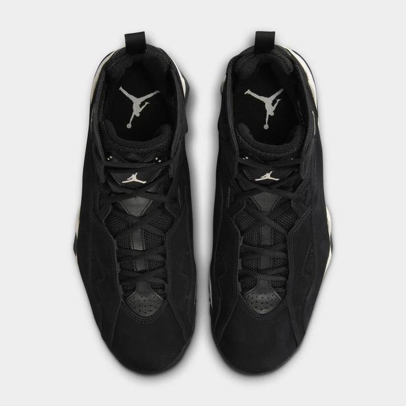 商品Jordan|Jordan True Flight 灰白橙 黑金 灰黑红 黑红,价格¥1114,第5张图片详细描述