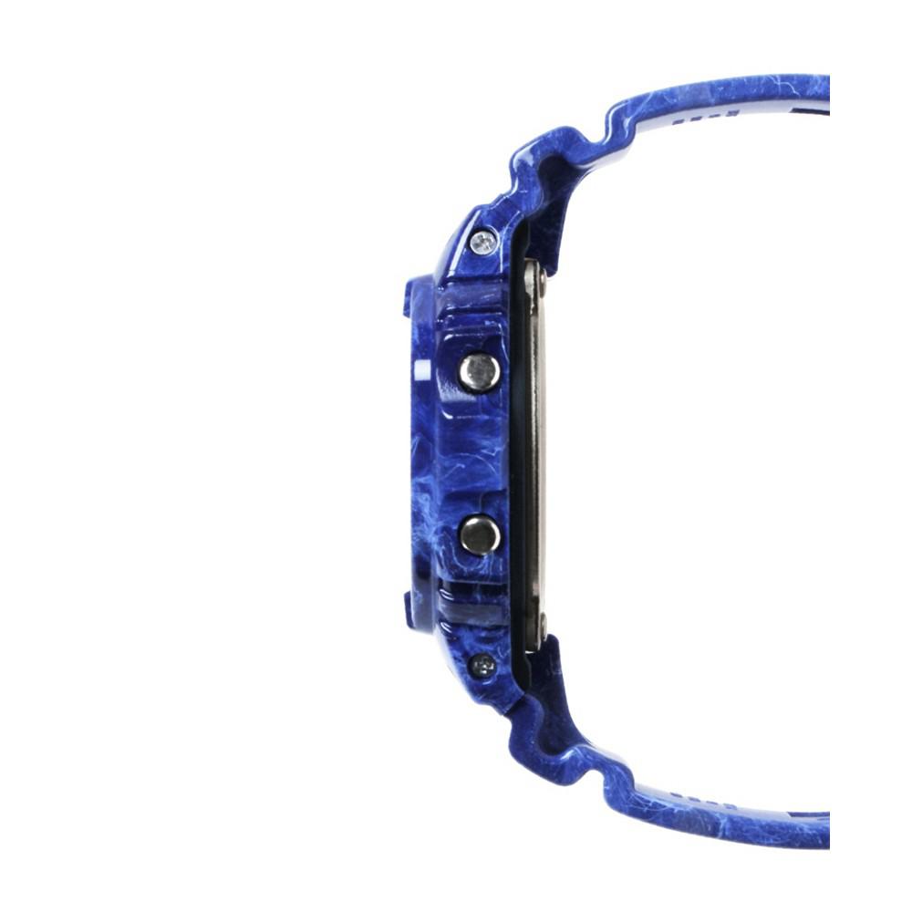 Men's Blue Resin Band Watch 42.8mm, DW5600BWP-2商品第2张图片规格展示