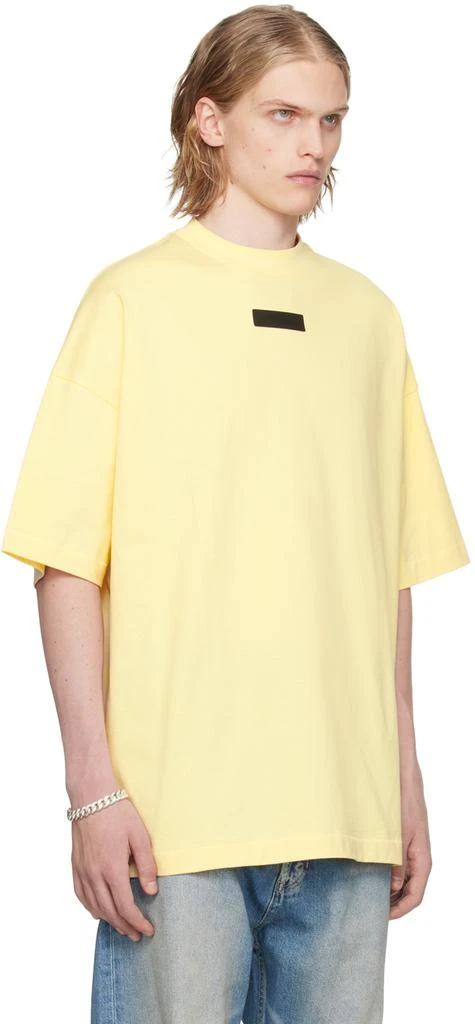 商品Essentials|Yellow Crewneck T-Shirt,价格¥332,第2张图片详细描述