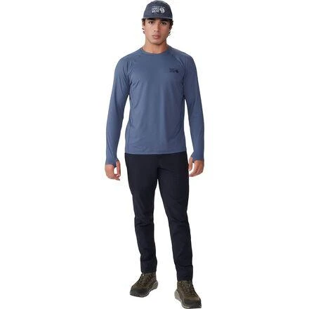 商品Mountain Hardwear|Crater Lake Long-Sleeve Crew Shirt - Men's,价格¥309,第2张图��片详细描述