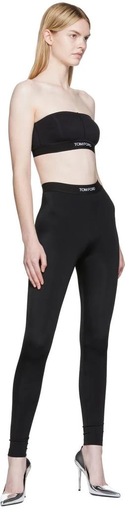 商品Tom Ford|黑色徽标紧身裤,价格¥3240,第4张图片详细描述