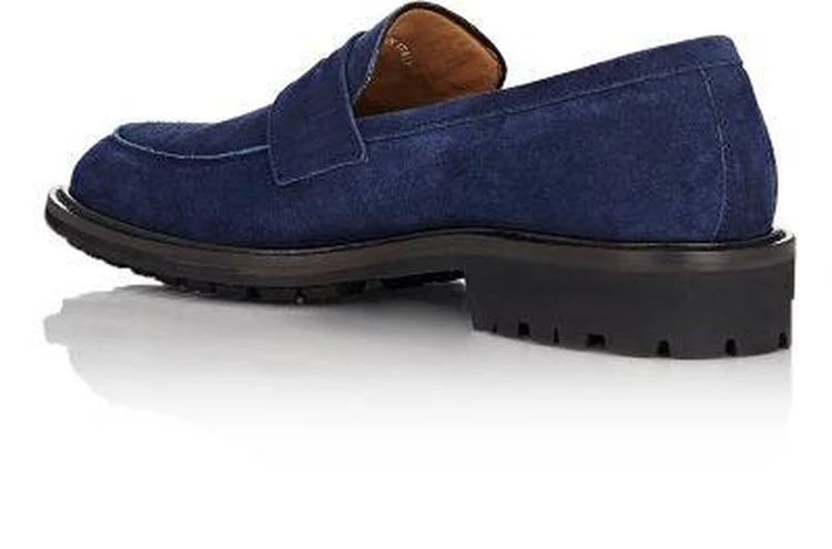 商品Carlo Soldaini|Apron-Toe Penny Loafers,价格¥2301,第3张图片详细描述