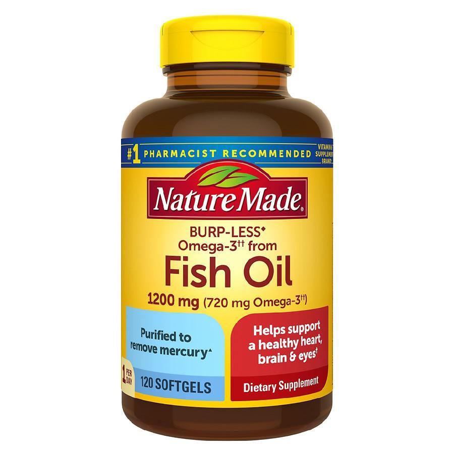 商品Nature Made|One Per Day Burp-Less Fish Oil,价格¥195,第1张图片