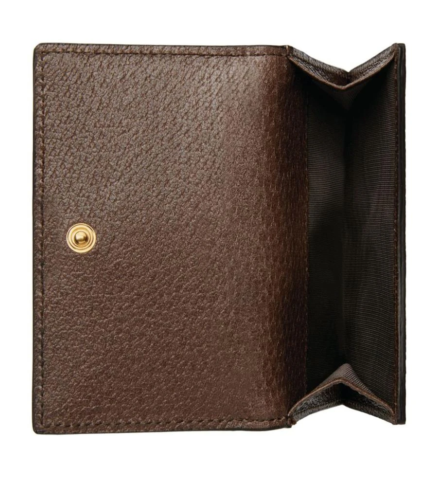 商品Gucci|Leather Ophidia GG Web Stripe Wallet,价格¥4700,第4张图片详细描述