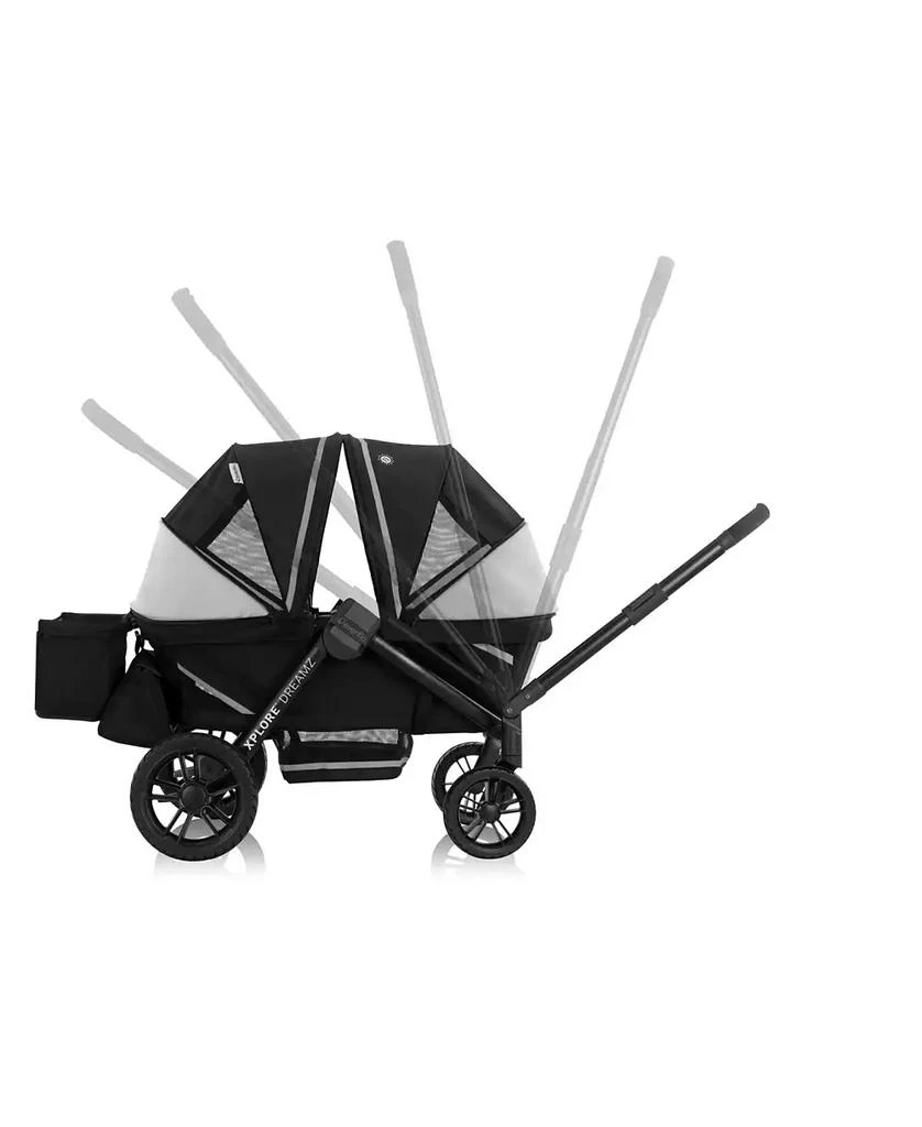 商品Evenflo|Pivot Xplore Dreamz All-Terrain Stroller Wagon with Bassinett Insert,价格¥2991,第2张图片详细描述