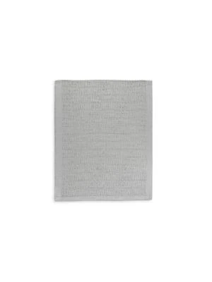 商品Moschino|Logo Embroidered Wool Blend Scarf,价格¥725,第1张图片
