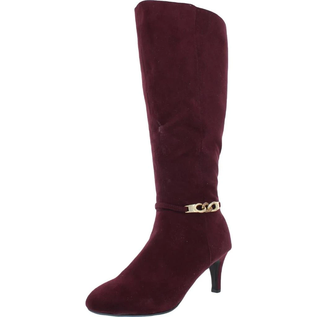 商品Karen Scott|Karen Scott Womens Hanna F Pull On Wide Calf Mid-Calf Boots,价格¥21284,第1张图片