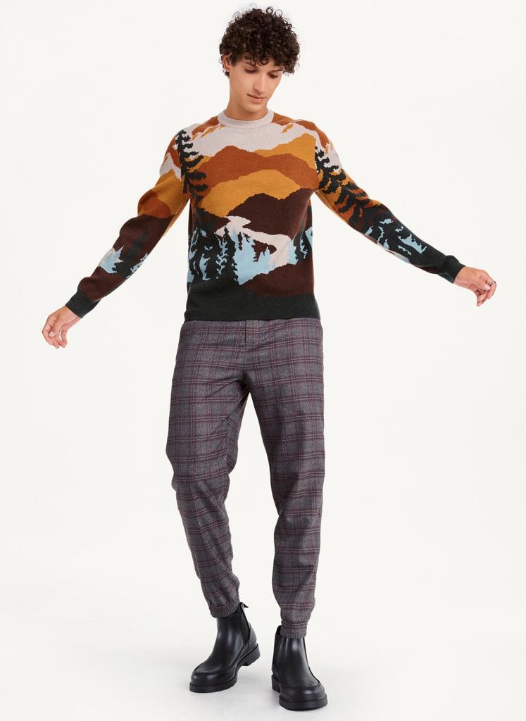 商品DKNY|Landscape Crewneck Sweater,价格¥1041,第4张图片详细描述