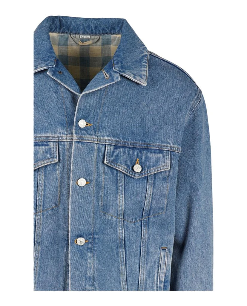 商品Gucci|Denim Embroidered Jacket,价格¥4750,第3张图片详细描述