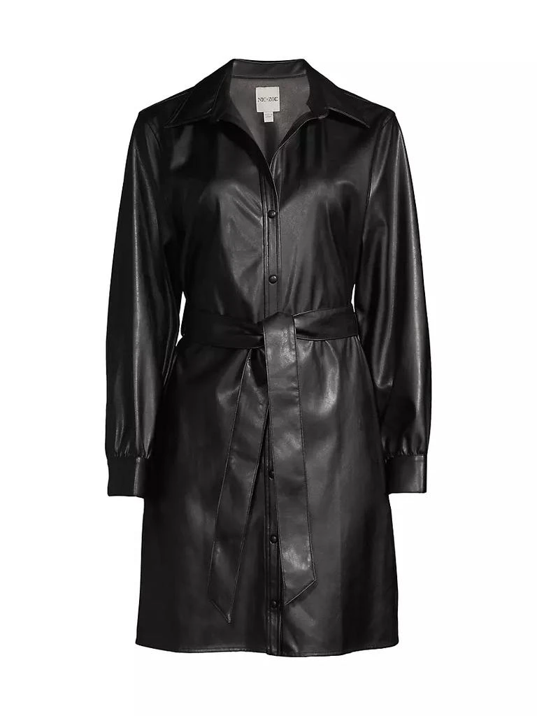 商品NIC+ZOE|Faux Leather Trench Dress,价格¥1859,第1张图片