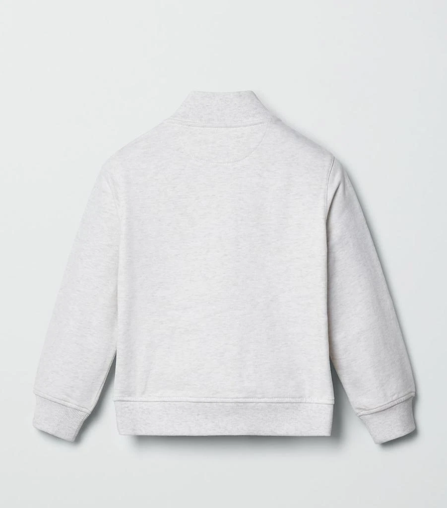 商品Brunello Cucinelli|French Terry Bernie Bomber Jacket (2-6 Years),价格¥4043,第2张图片详细描述