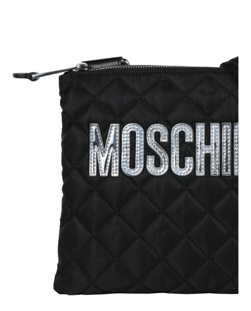 商品Moschino|Quilted Nylon Logo Crossbody Bag,价格¥2884,第3张图片详细描述